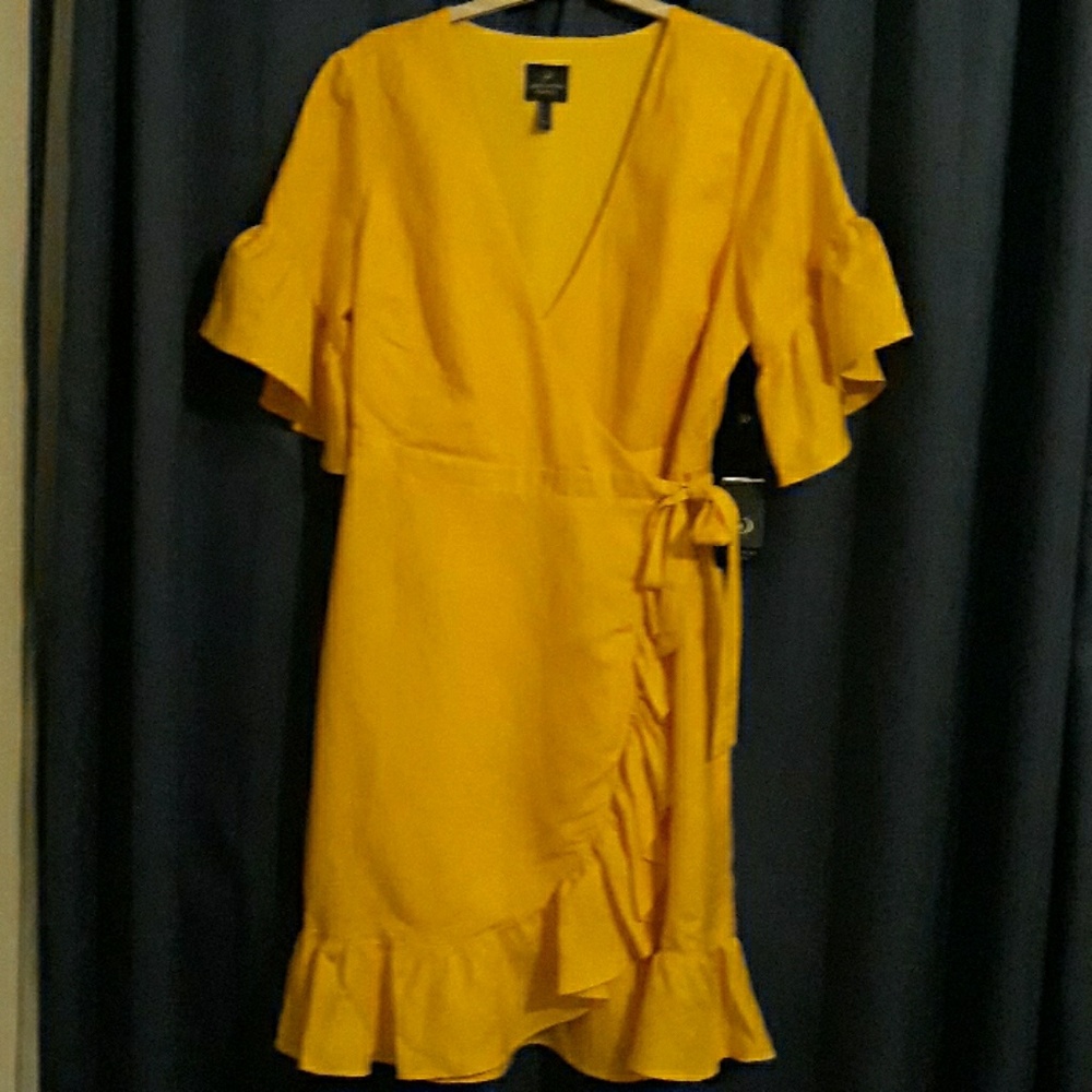 Adriana Papell wrap dress